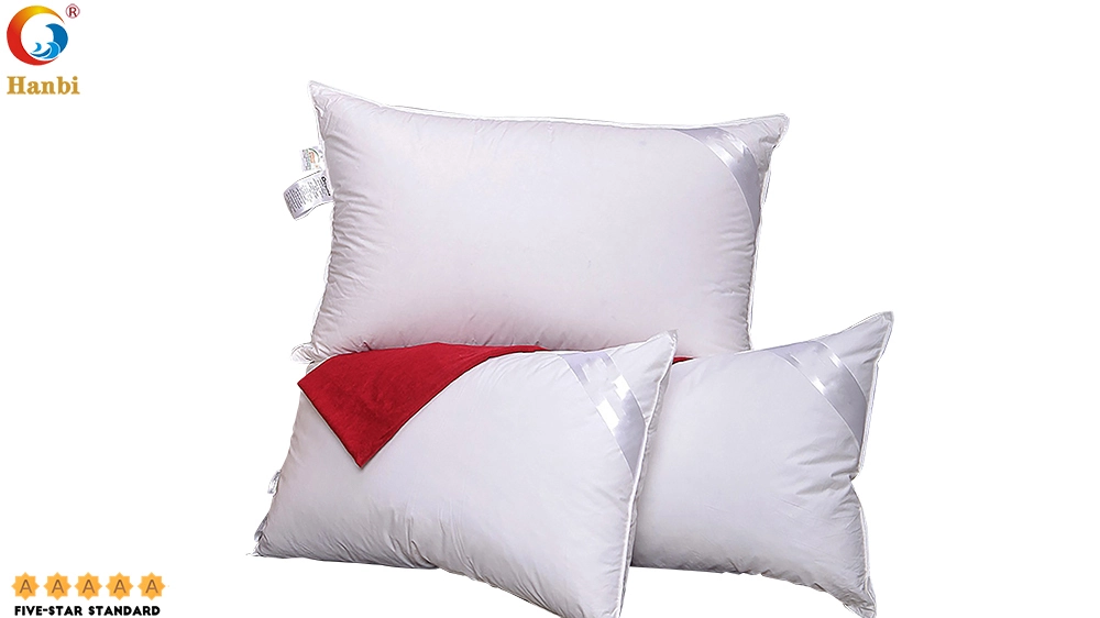Hanbi 85% White Duck Down Pillow Core for Five-star Hotel 1