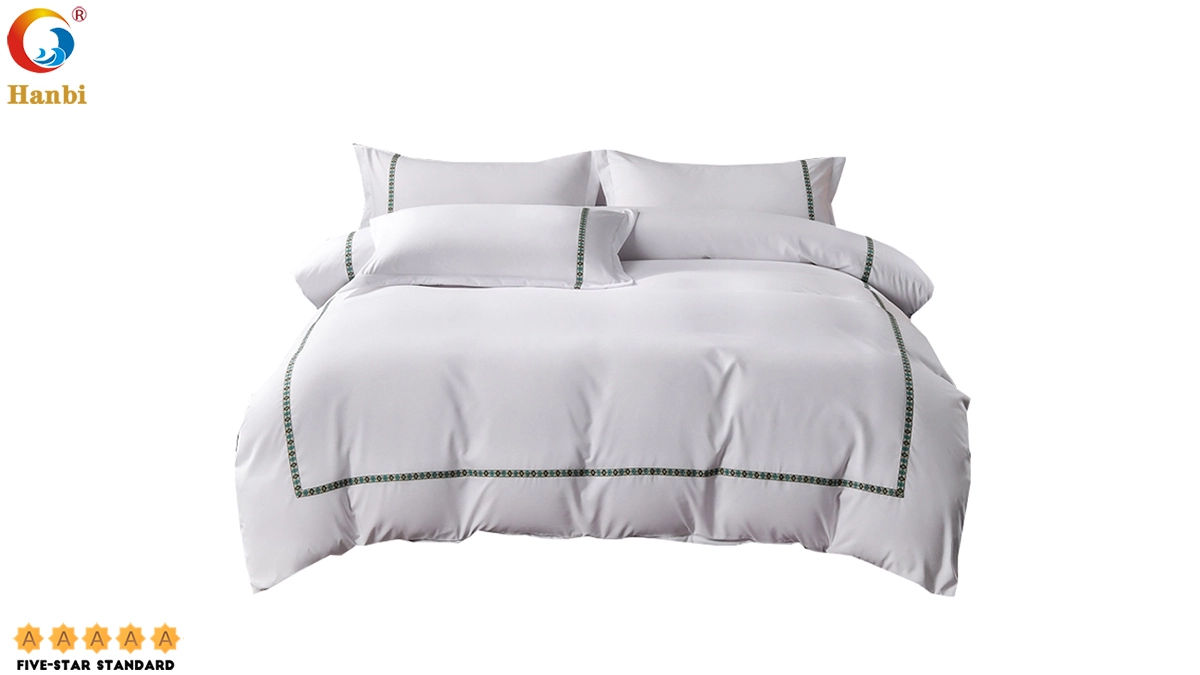 Hotel Striped Pure Cotton Bed Sheet for Manufacturers Custom Wholesale 1