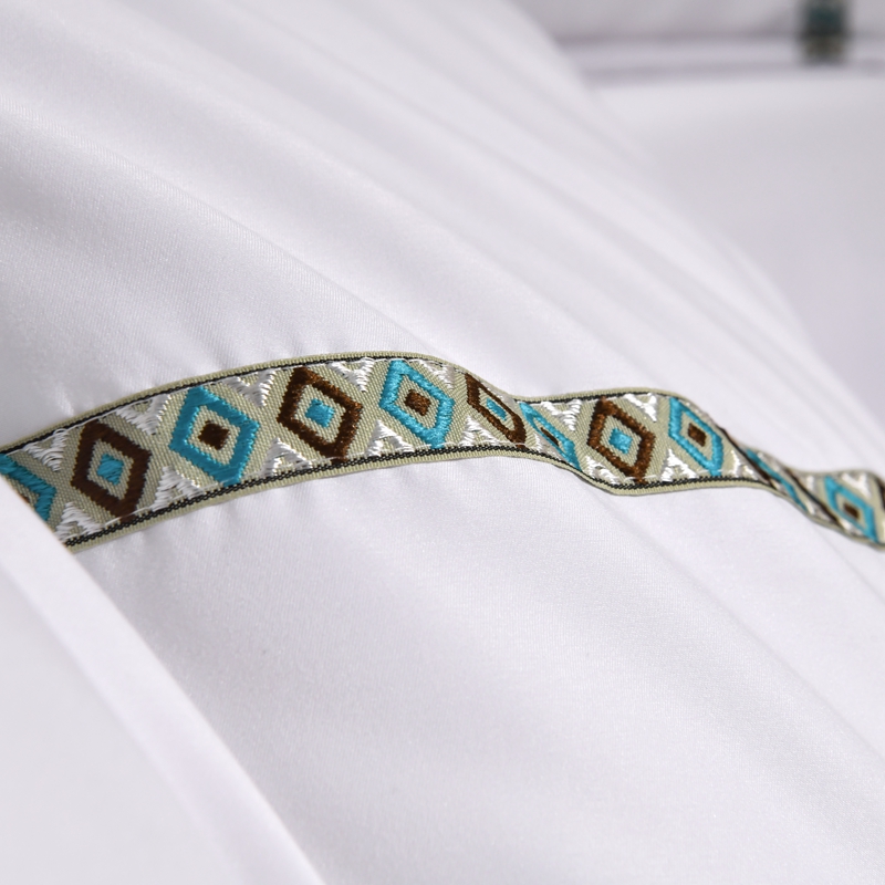 Hotel Striped Pure Cotton Bed Sheet for Manufacturers Custom Wholesale 12