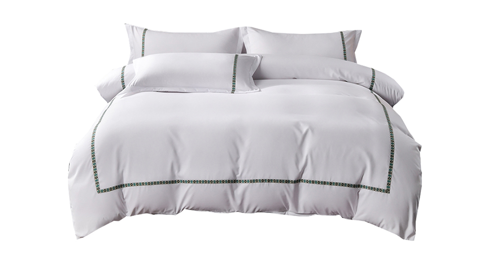 Hotel Striped Pure Cotton Bed Sheet for Manufacturers Custom Wholesale 8