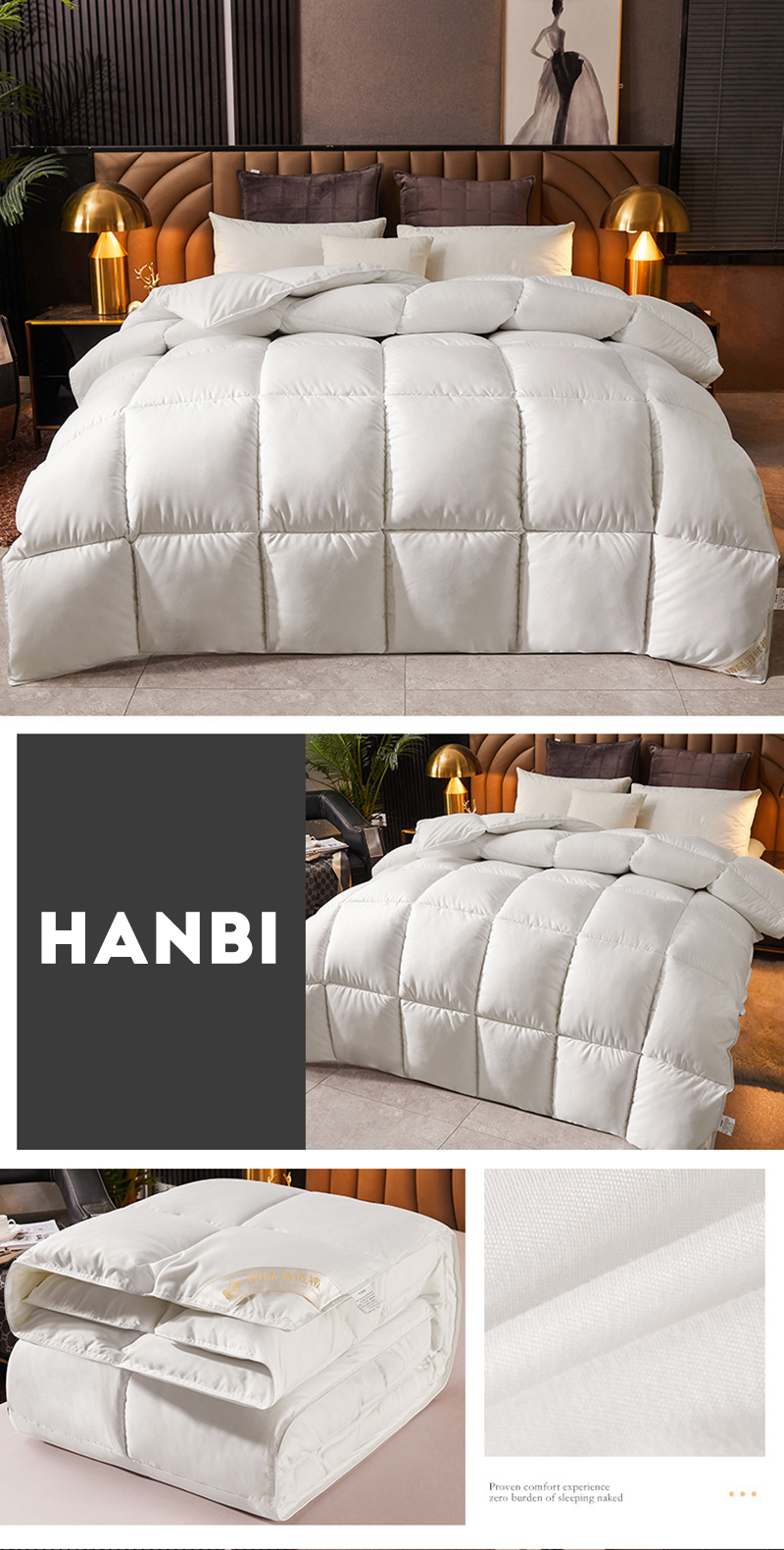 Custom hotel style duvet factory price Manufacturer | Hanbi Textile 9