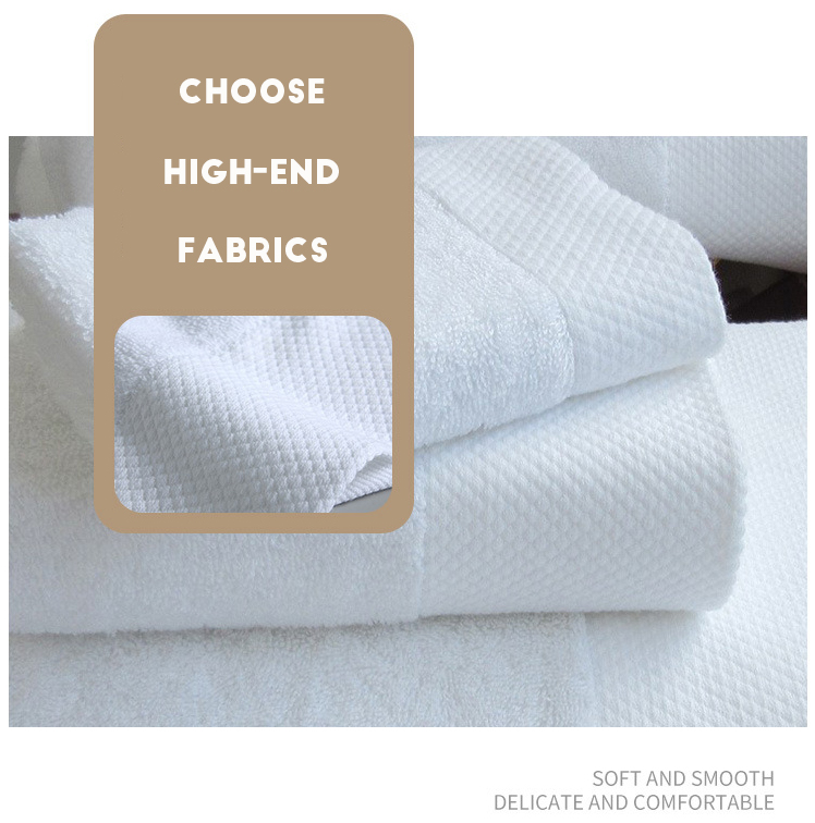 Hotel Towel Wholesale With Pure Cotton Can Be Customize LOGO 8