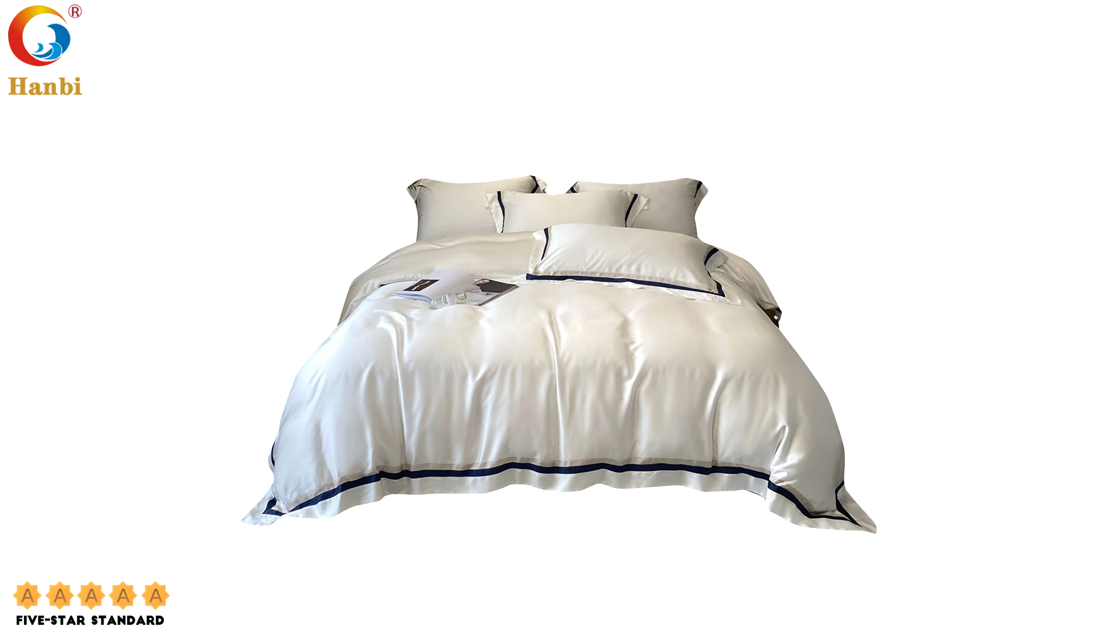 Luxury Hotel Bedding Set with Lyocell Fiber for 5 Star Hotels _Hanbi 1