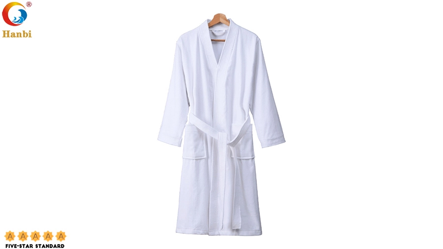 Bathrobe Manufacturer Direct Supply Hotel Cotton Terry Bothrobe _Hanbi 1