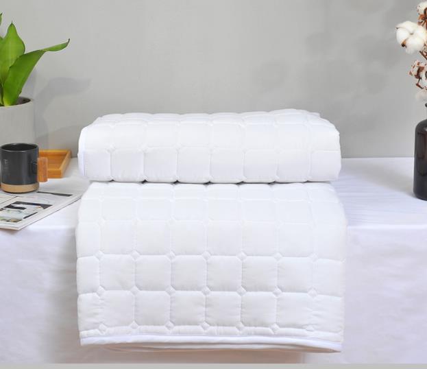 Best hotel Mattress protection pad king size with elastic band dust-proof-Hanbi textile 11