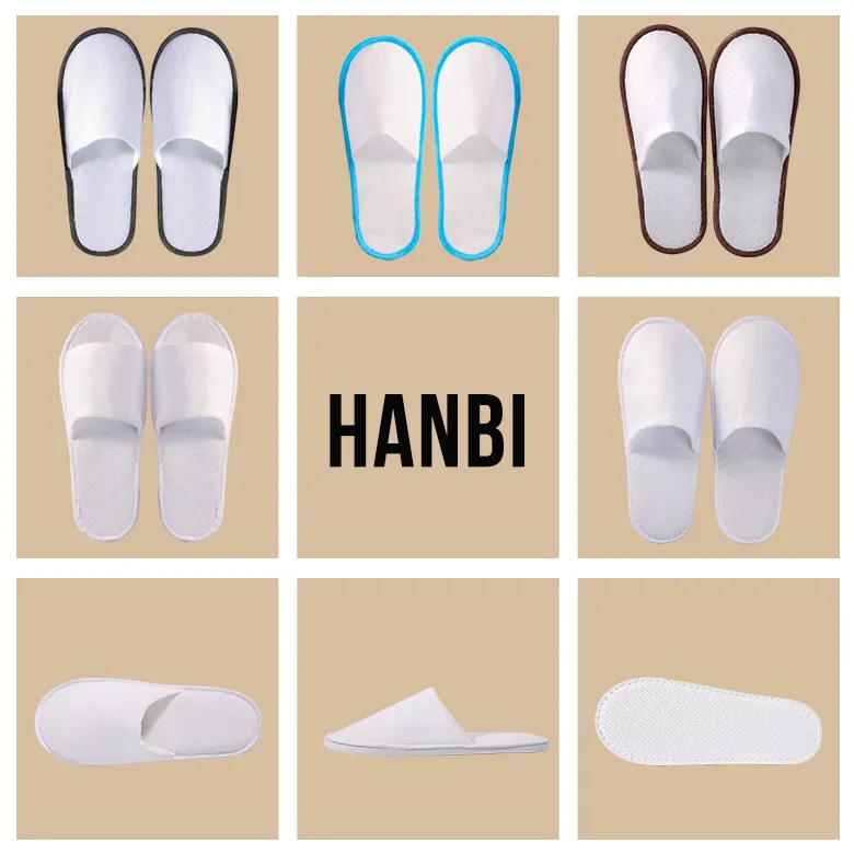 factory Direct hotel slippers bulk personalized | Hanbi Textile 7