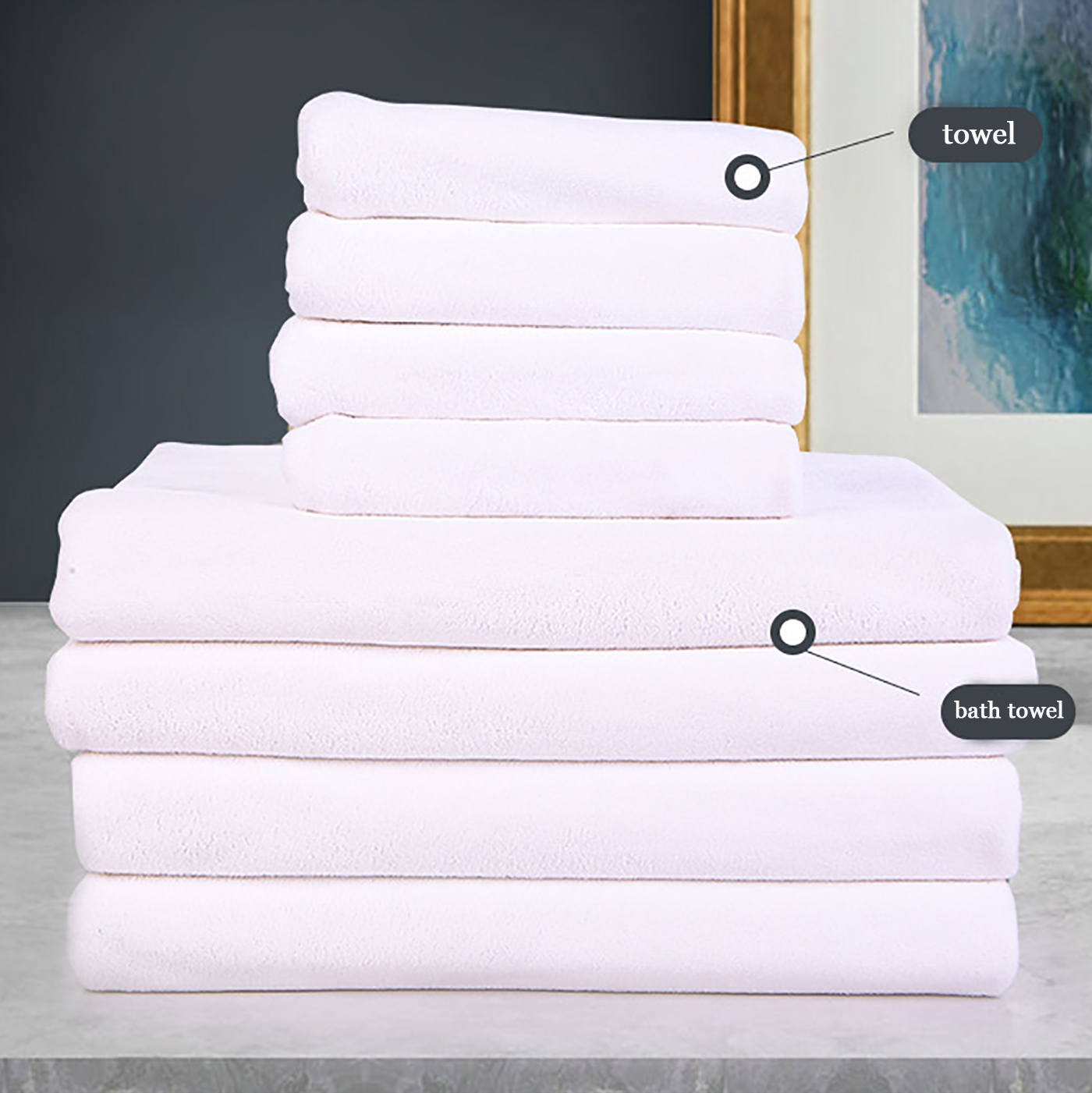 Best Bath Towel With Pure Cotton For 5 Star Hotels _Hanbi 9