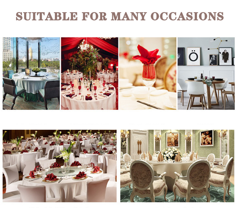 Luxury Five-Star Hotel Tablecloth Custom Wholesale -Hanbi Textile 17