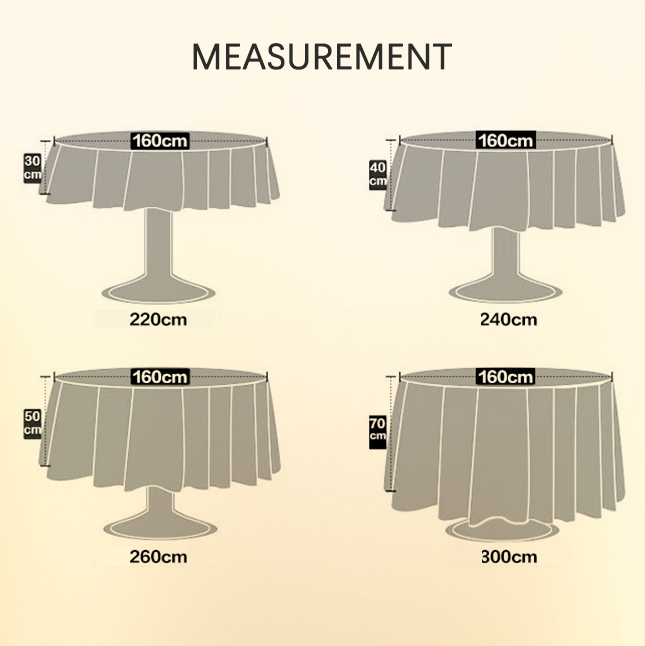 Luxury Five-Star Hotel Tablecloth Custom Wholesale -Hanbi Textile 15