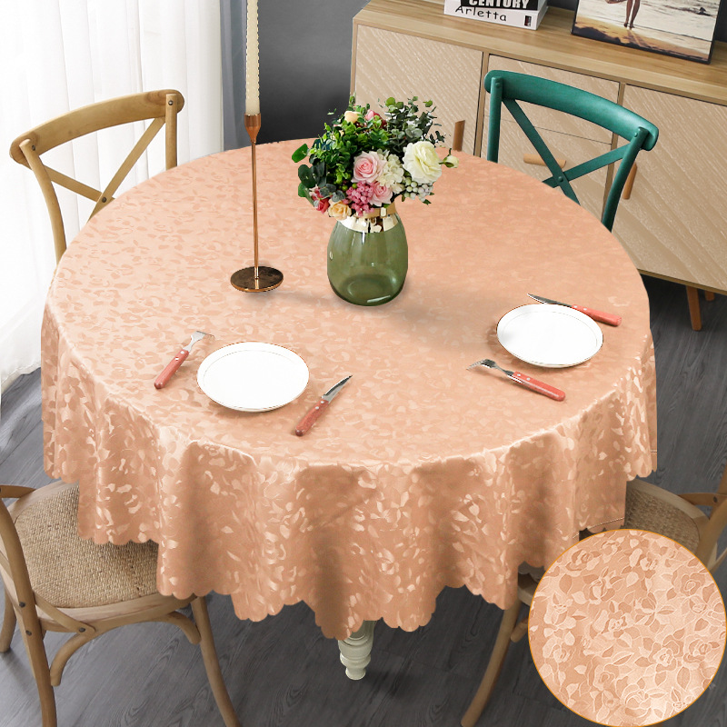 Fashion white cotton tablecloth with custom services | Hanbi Textile 9