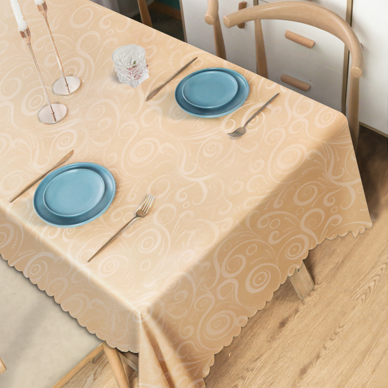 Tablecloth With Oil Proof And Waterproof In Light Luxury Restaurant _Hanbi 21