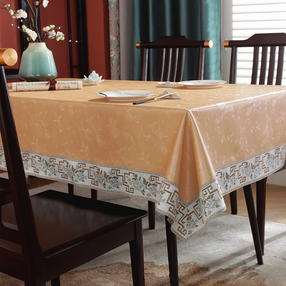 Tablecloth With Oil Proof And Waterproof In Light Luxury Restaurant _Hanbi 19