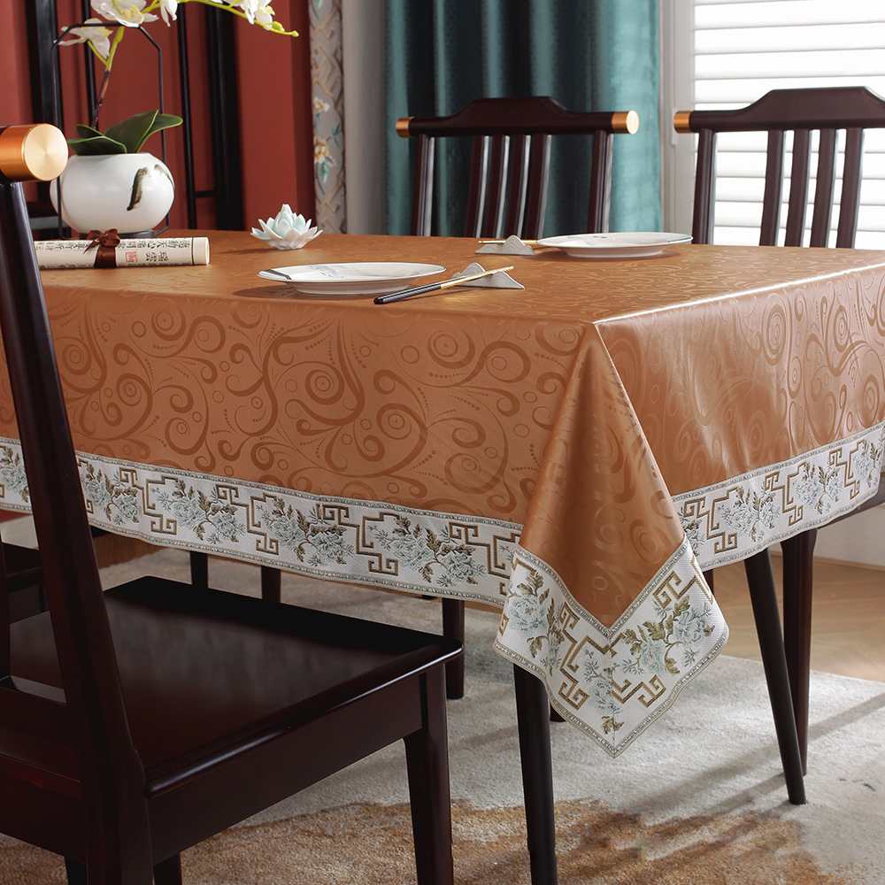 Tablecloth With Oil Proof And Waterproof In Light Luxury Restaurant _Hanbi 20