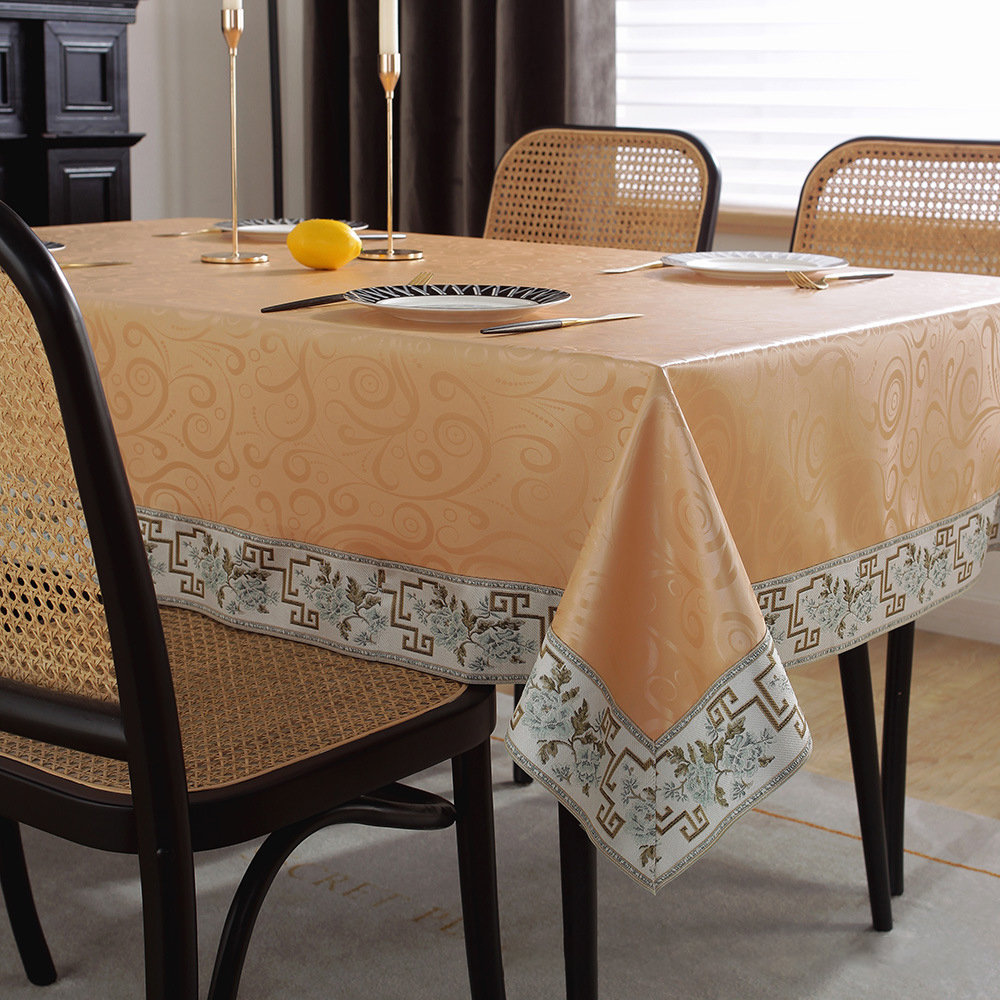 Tablecloth With Oil Proof And Waterproof In Light Luxury Restaurant _Hanbi 18