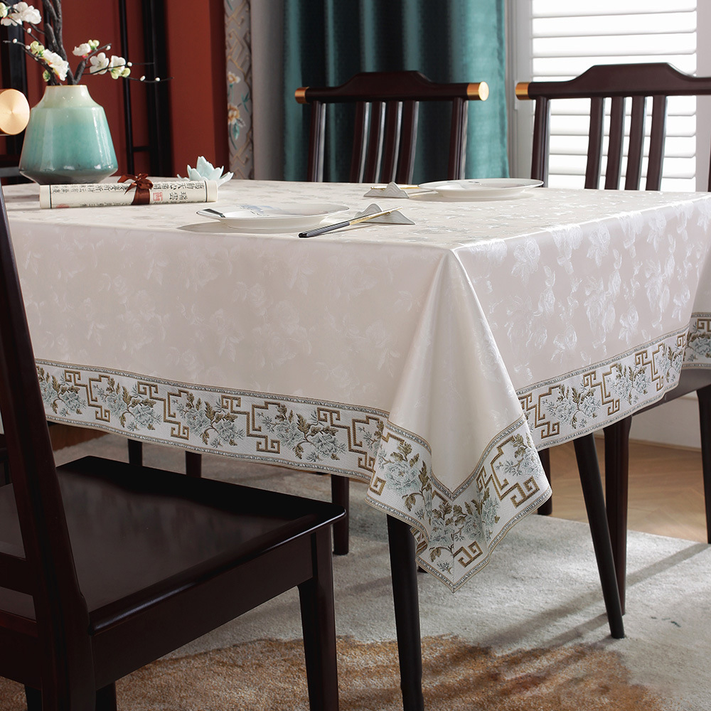 Tablecloth With Oil Proof And Waterproof In Light Luxury Restaurant _Hanbi 11