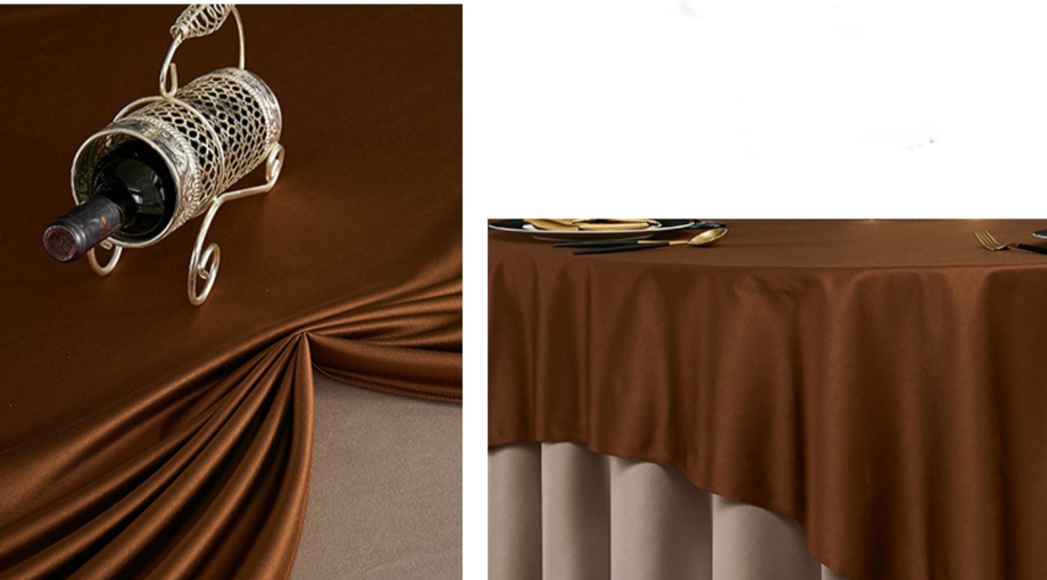 Hotel Tablecloth Whit Cotton Linen Waterproof In Upscale Hotel For Wedding Banquet _Hanbi 15