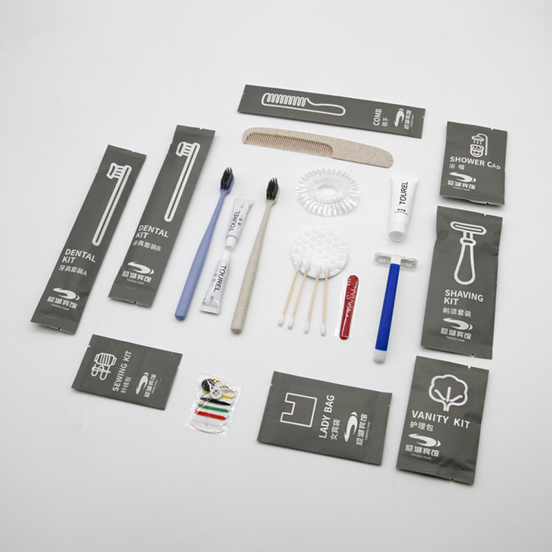 Customized Wholesale of Disposable Toiletries Amenities in Premium Hotel 8