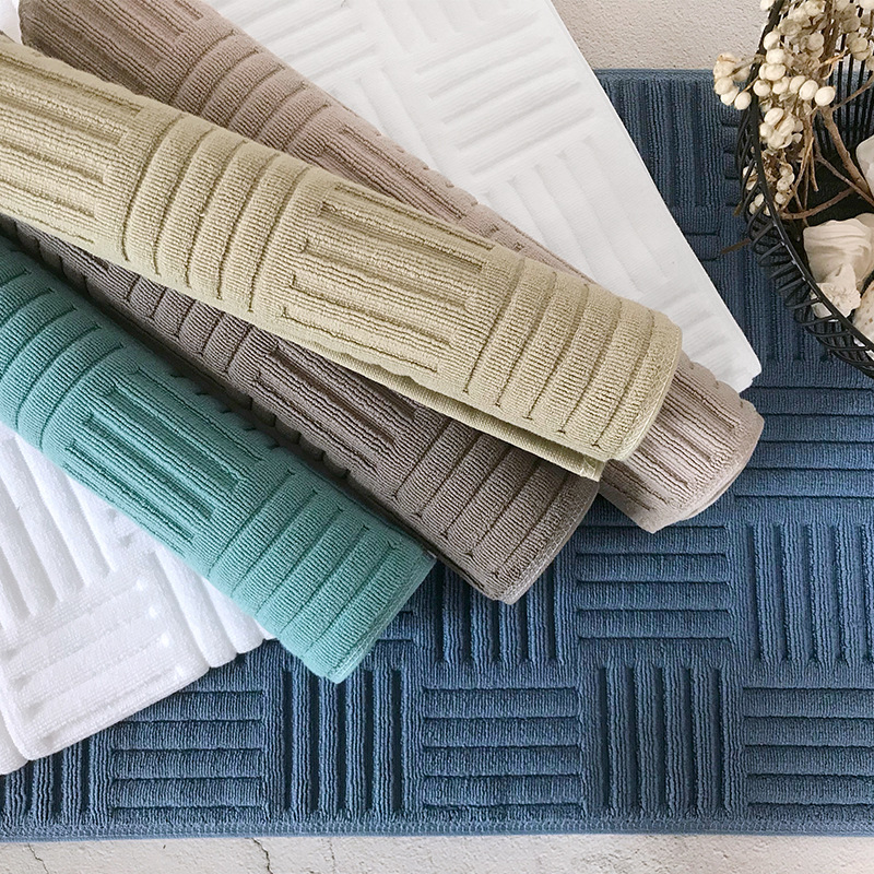 Newest hotel terry cloth bath mats factory price | Hanbi Textile 8