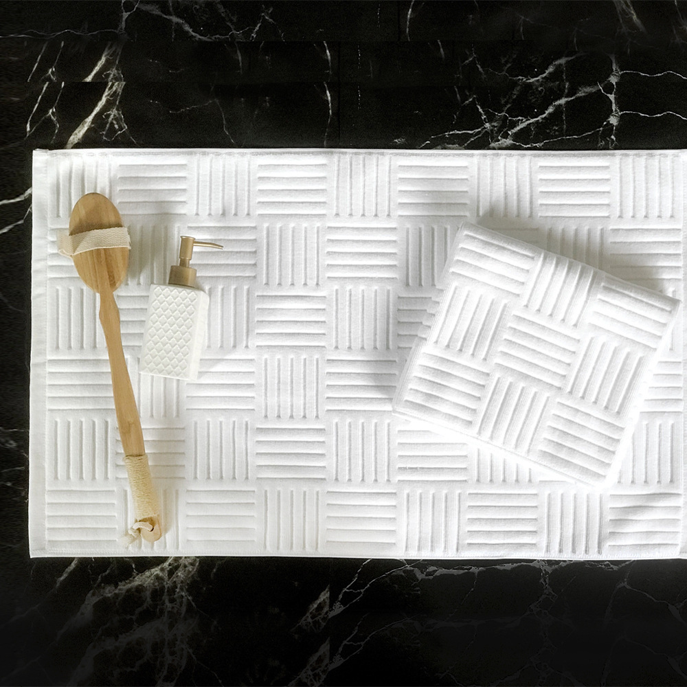 Newest hotel terry cloth bath mats factory price | Hanbi Textile 9
