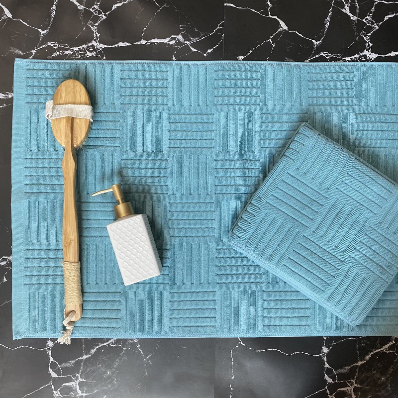 Floor Mat With Pure Cotton Custom Wholesale For 5 Star Hotel _Hanbi 19