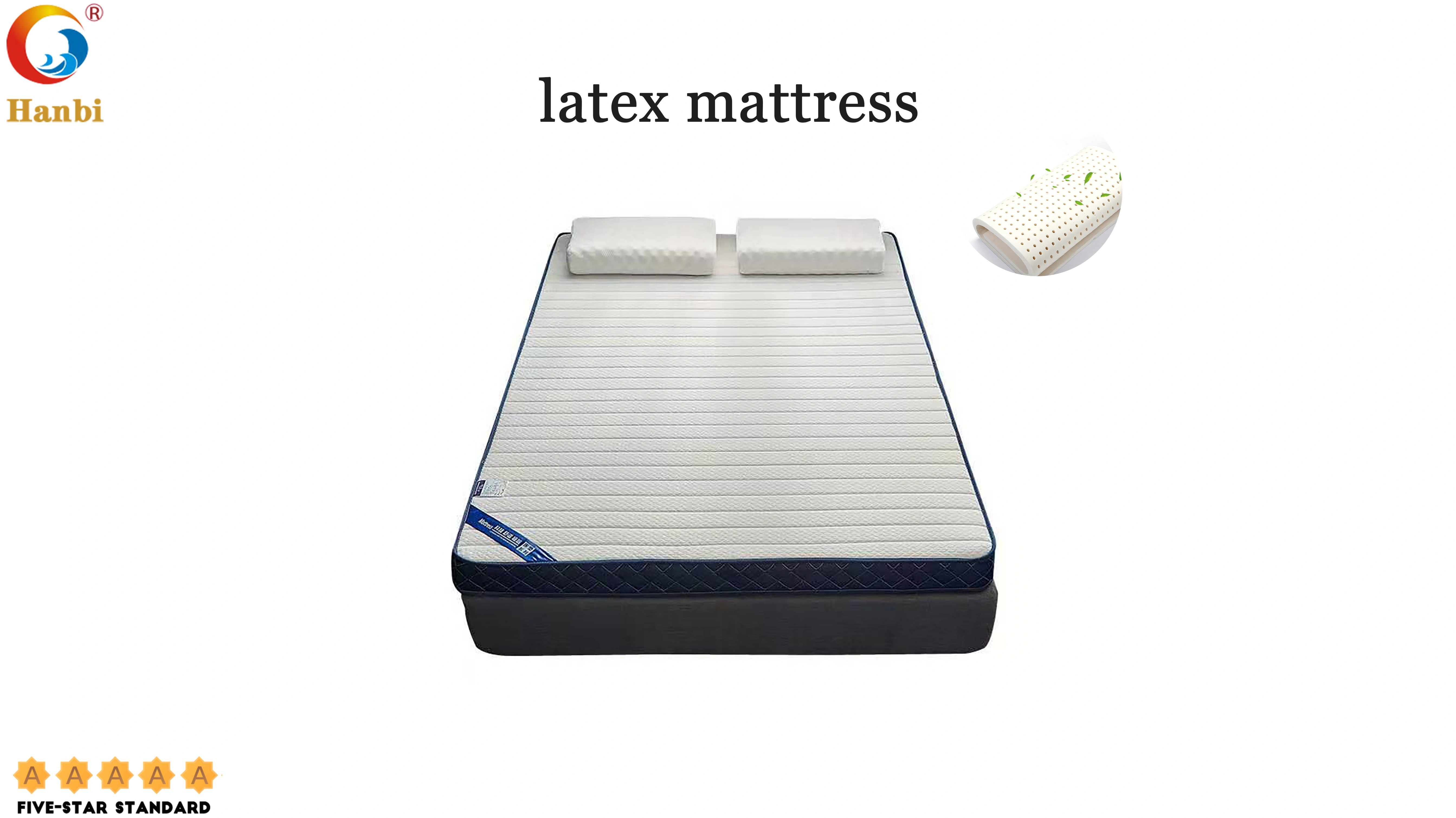 Mattress With Artificial Collection Of Natural Latex In Hotel And Homestay _Hanbi 1