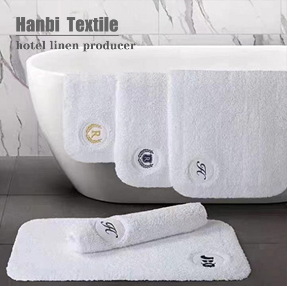 Hotel floor towel five star custom wholesale -Hanbi Textile 14