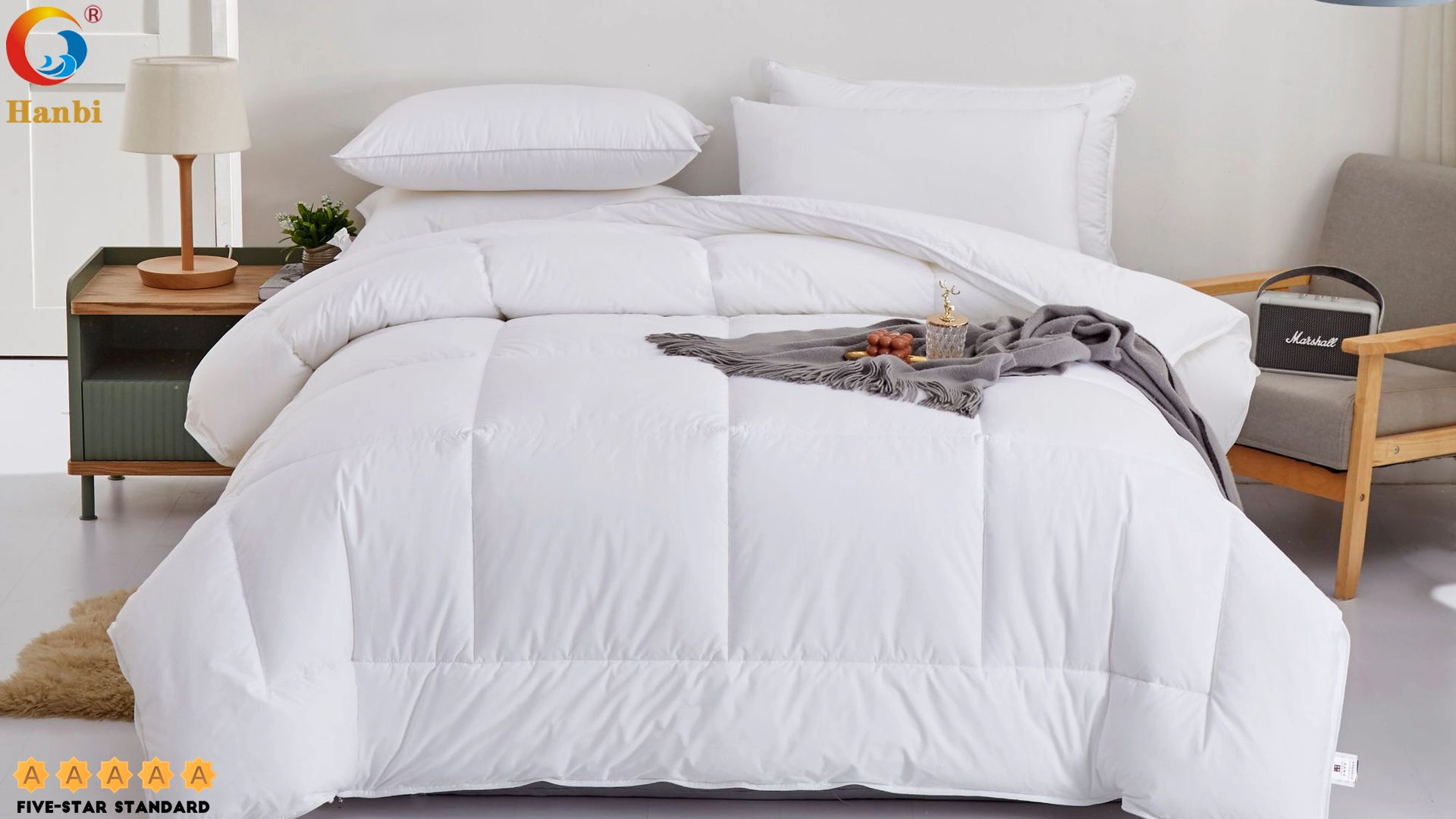 Four Seasons Quilt of Star Hotel is Customized Wholesale -Hanbi Textile 1