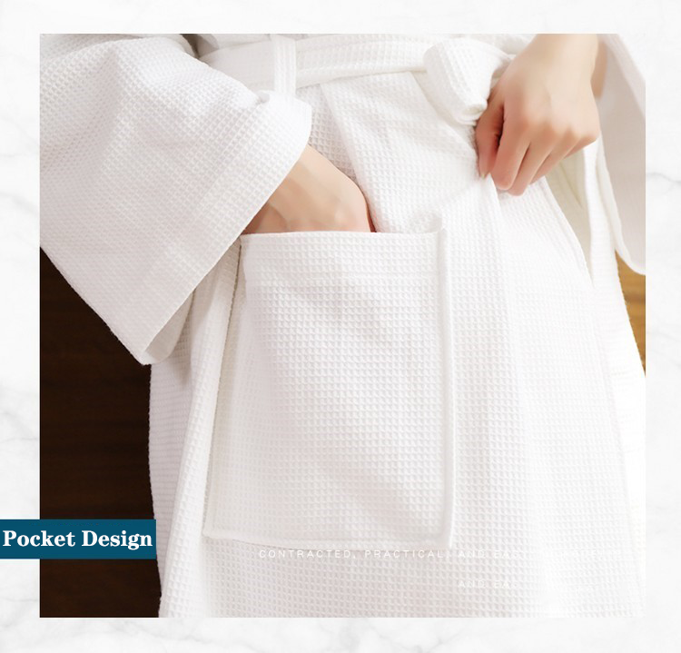 Hotel Bathrobe Multi-Style Pure Cotton Customized Wholesale -Hanbi Textile 12
