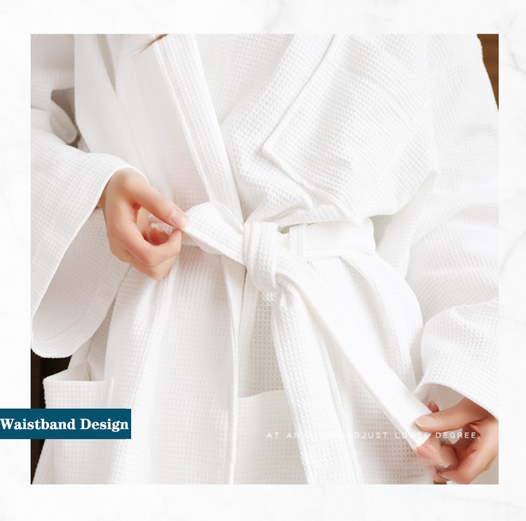 Hotel Bathrobe Multi-Style Pure Cotton Customized Wholesale -Hanbi Textile 13