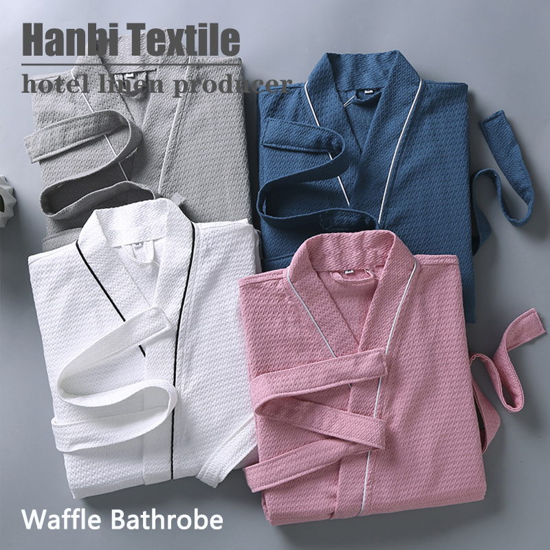 Hotel Bathrobe Multi-Style Pure Cotton Customized Wholesale -Hanbi Textile 14