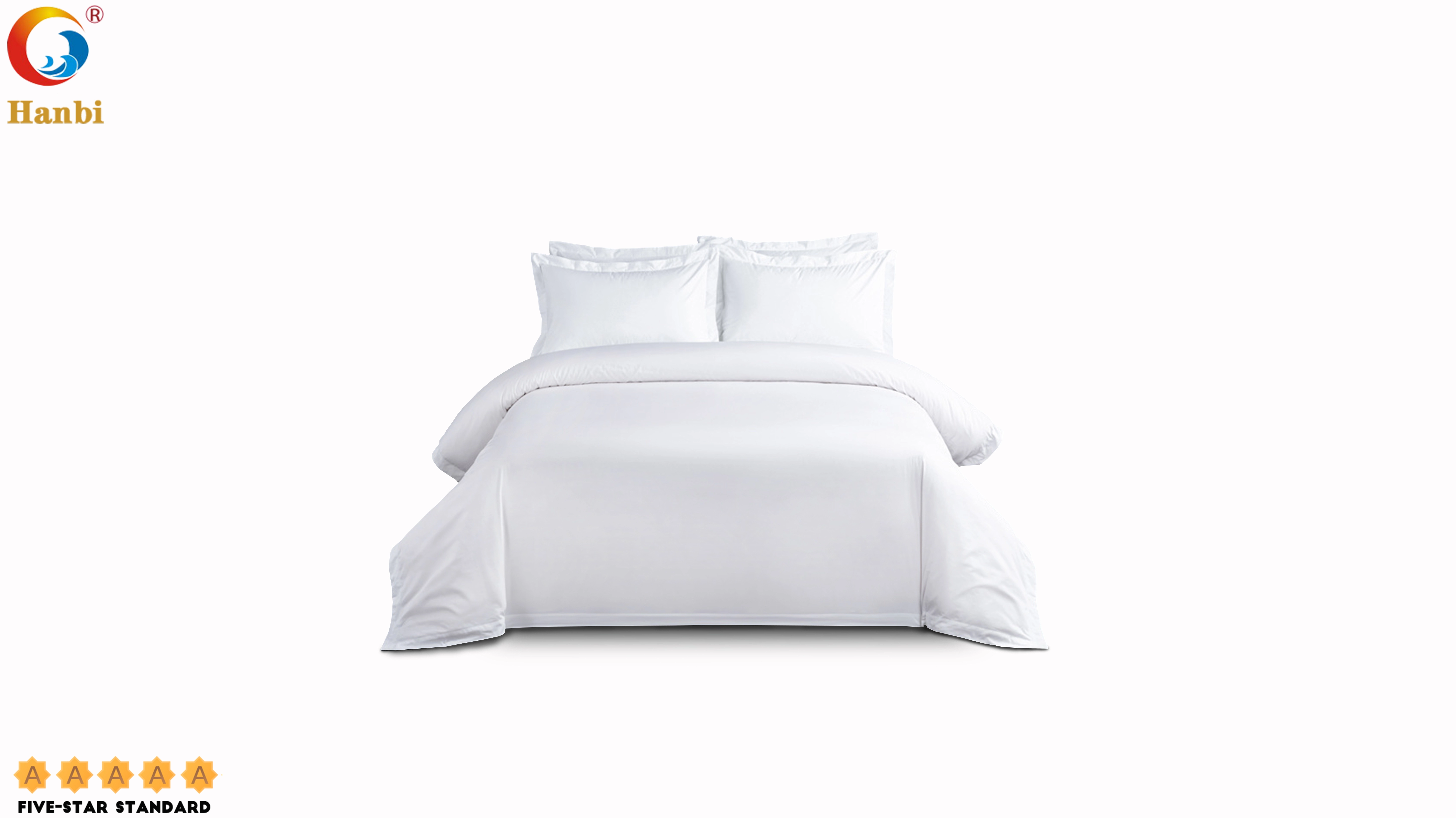 Hotel Bedding Set With Imported Cotton Yarn Textile For Star Hotel _Hanbi 1