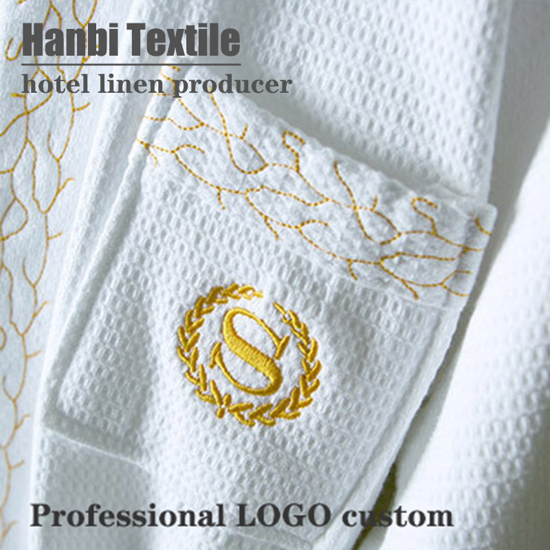Hotel Bathrobe Multi-Style Pure Cotton Customized Wholesale -Hanbi Textile 18