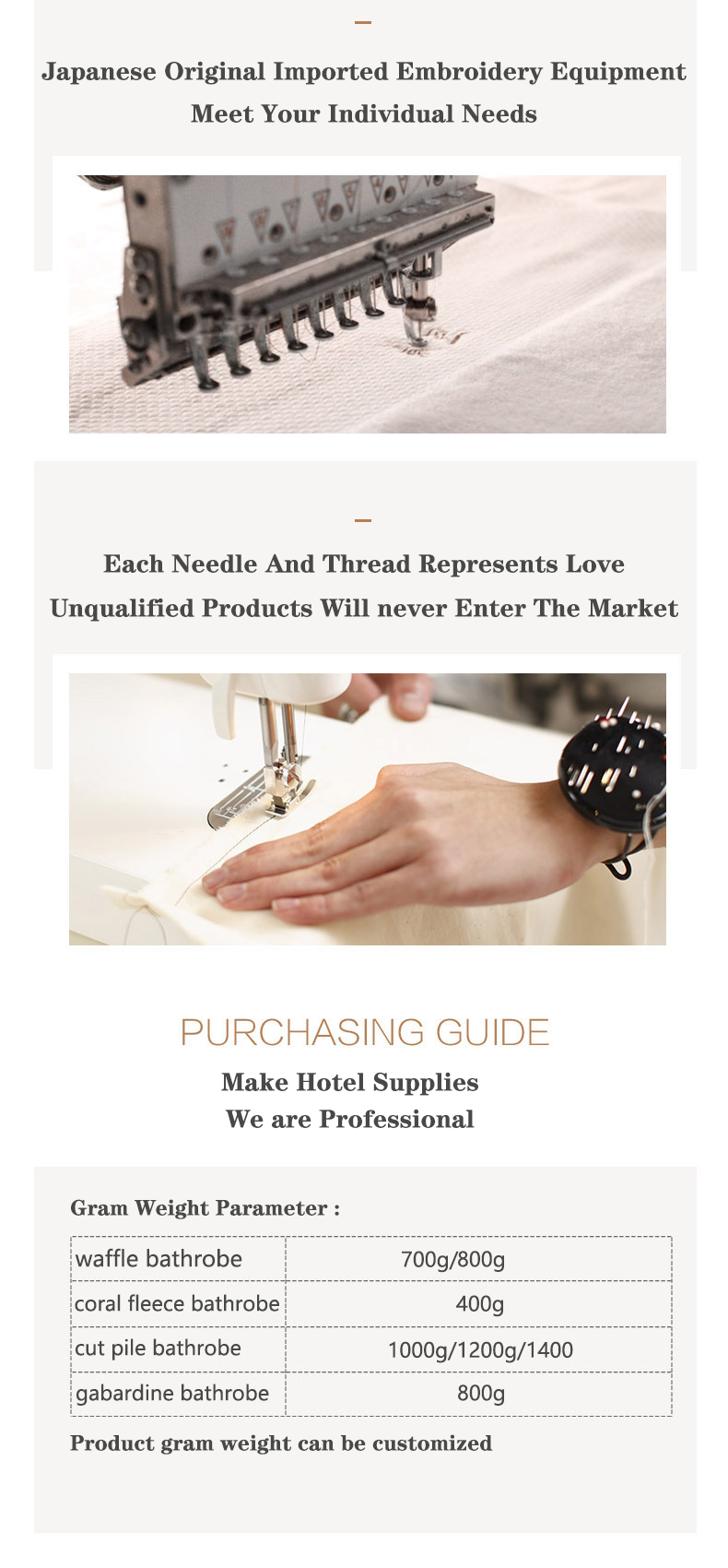 Hotel Bathrobe Multi-Style Pure Cotton Customized Wholesale -Hanbi Textile 21