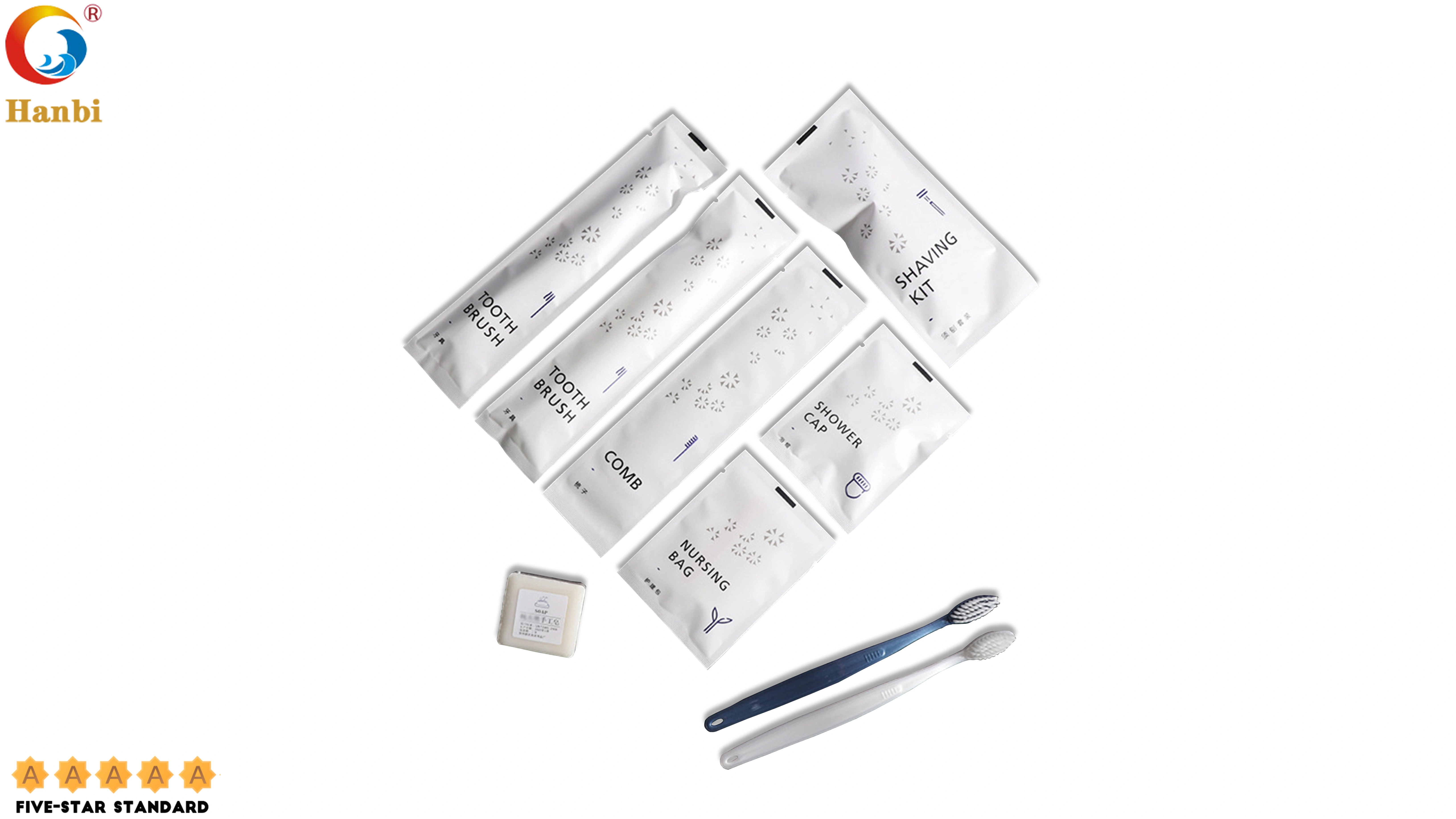 Disposable Toiletries Set For Five-Star Hotel Bathroom Amenities To Customized Wholesale 1