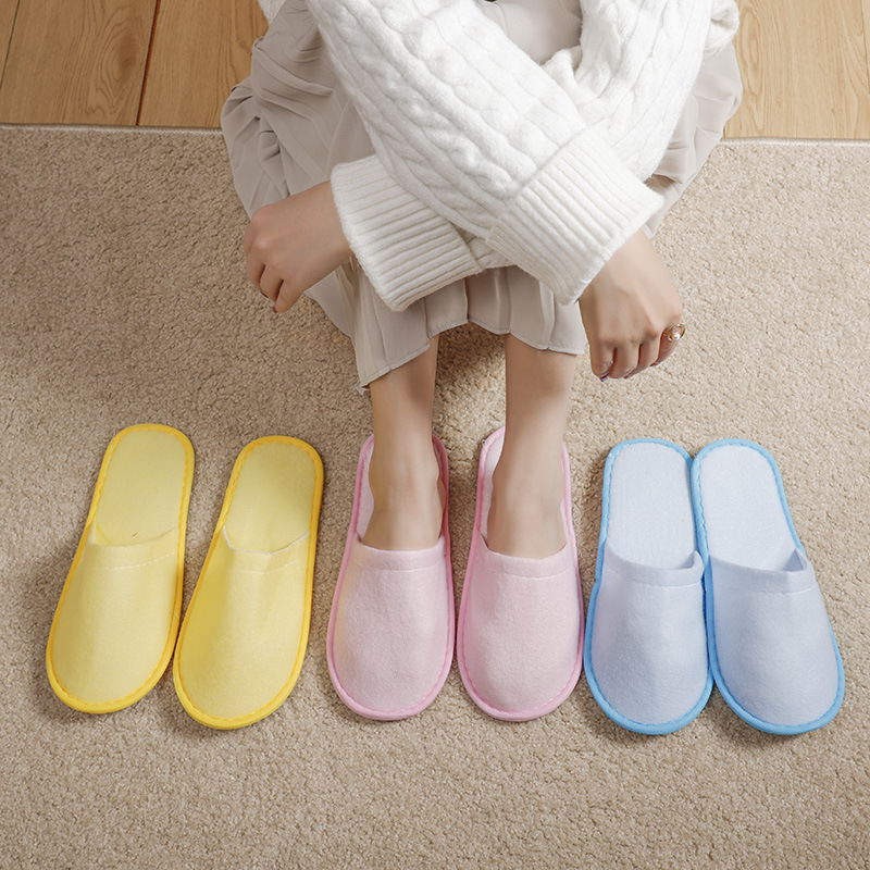 Disposable Slippers For Non-Slip Of Hotel Bathroom Amenities _Hanbi Textile 9