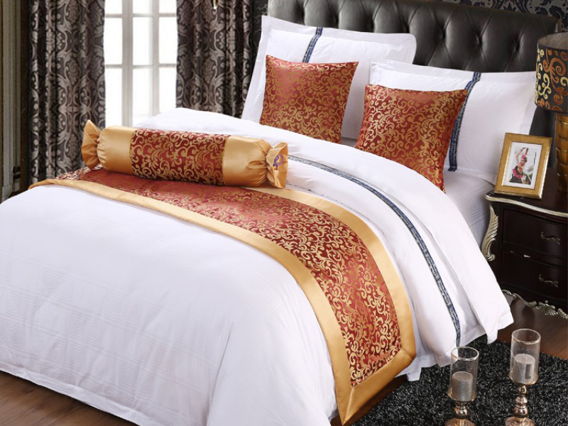 High-End Five-Star Hotel Bed Runner Customized Wholesale -Hanbi Textile 8