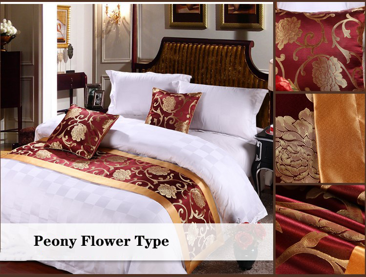 High-End Five-Star Hotel Bed Runner Customized Wholesale -Hanbi Textile 19