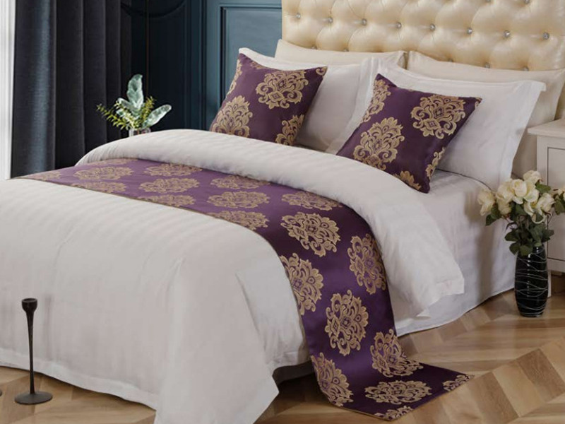 High-End Five-Star Hotel Bed Runner Customized Wholesale -Hanbi Textile 16