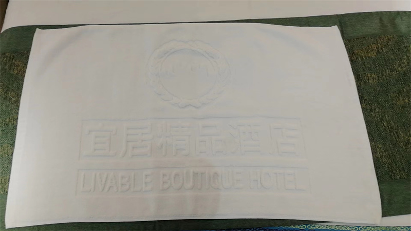 Non slip bath mat hotel floor towel wholesale 50*80cm custom design 8