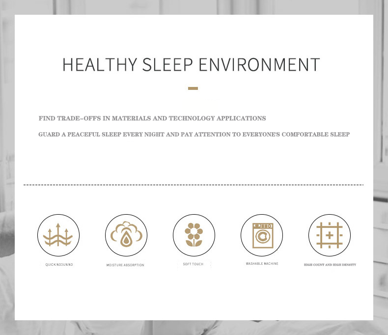 100% Cotton Twill Hotel Pillow Custom Wholesale -Hanbi Textile 8