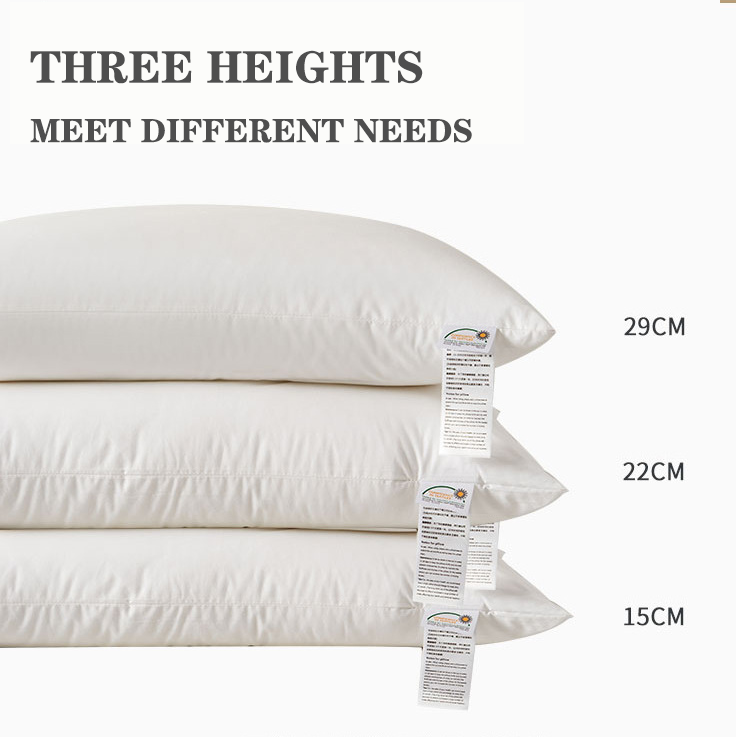 100% Cotton Twill Hotel Pillow Custom Wholesale -Hanbi Textile 14