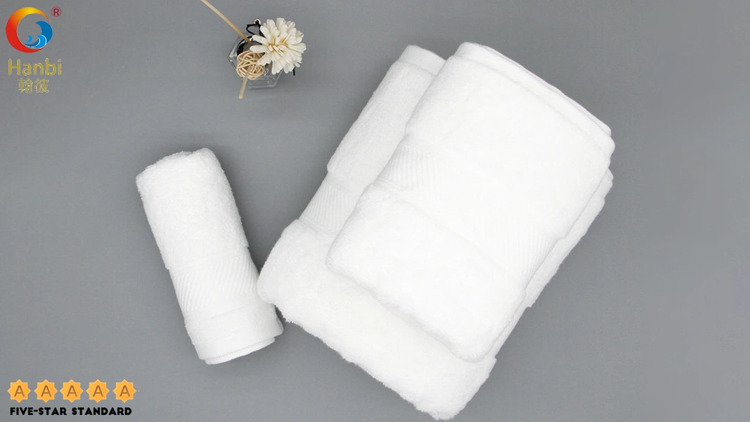Pure Cotton Hotel Towel Custom Wholesale -Hanbi Textile 1
