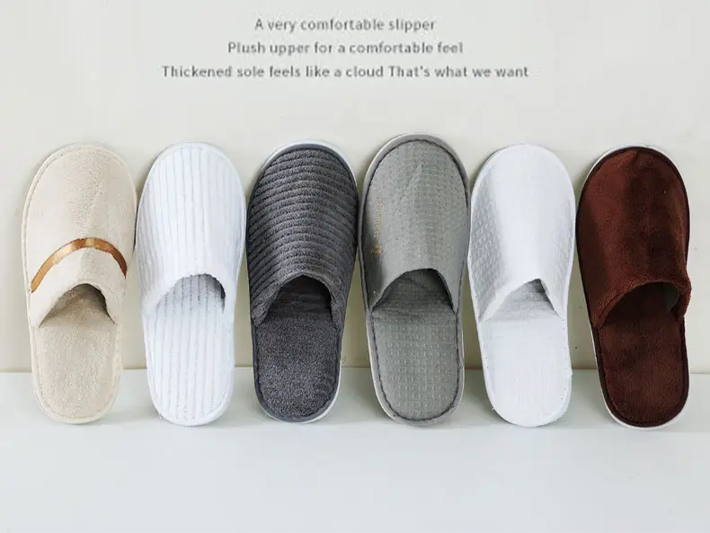 Hanbi Textile | factory Direct disposable spa slippers order now 3