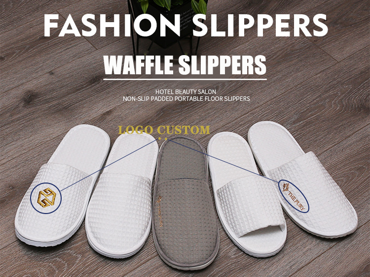 100%Cotton Five-Star Hotel Slippers Customized Wholesale -Hanbi Textile 13
