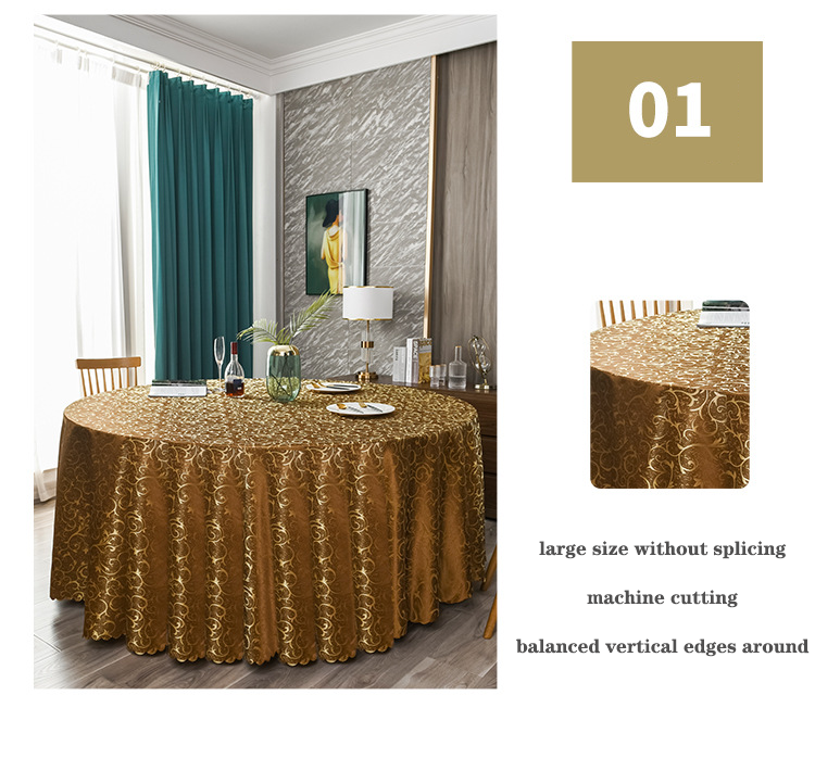 Boutique star hotel tablecloth custom wholesale -Hanbi Textile 8