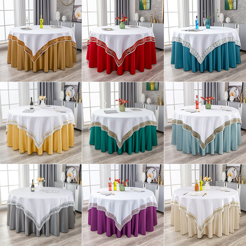 Hanbi Textile | Newest banquet table covers directly sale 8