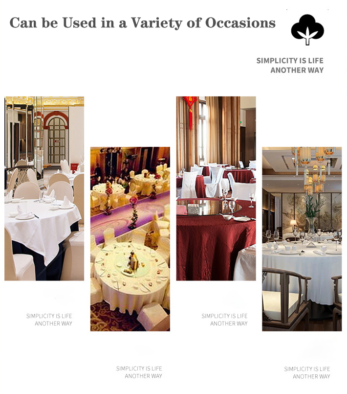 Boutique star hotel tablecloth custom wholesale -Hanbi Textile 16