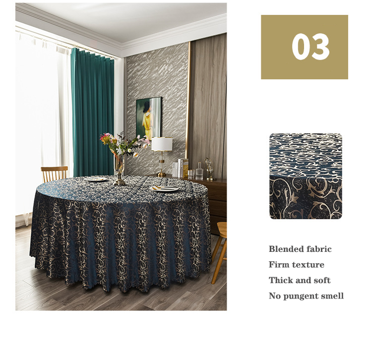 Boutique star hotel tablecloth custom wholesale -Hanbi Textile 10