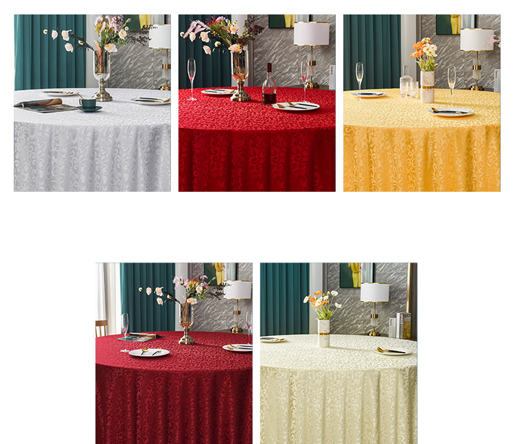 Boutique star hotel tablecloth custom wholesale -Hanbi Textile 13