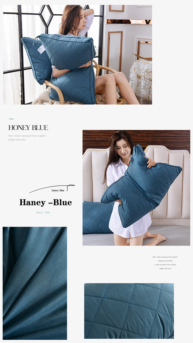 100% Cotton Three-Dimensional Hotel Pillow Custom Wholesale -Hanbi Textile 15